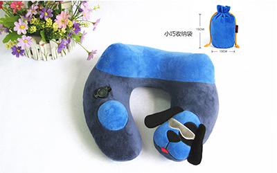 卡通動(dòng)物充氣U型枕